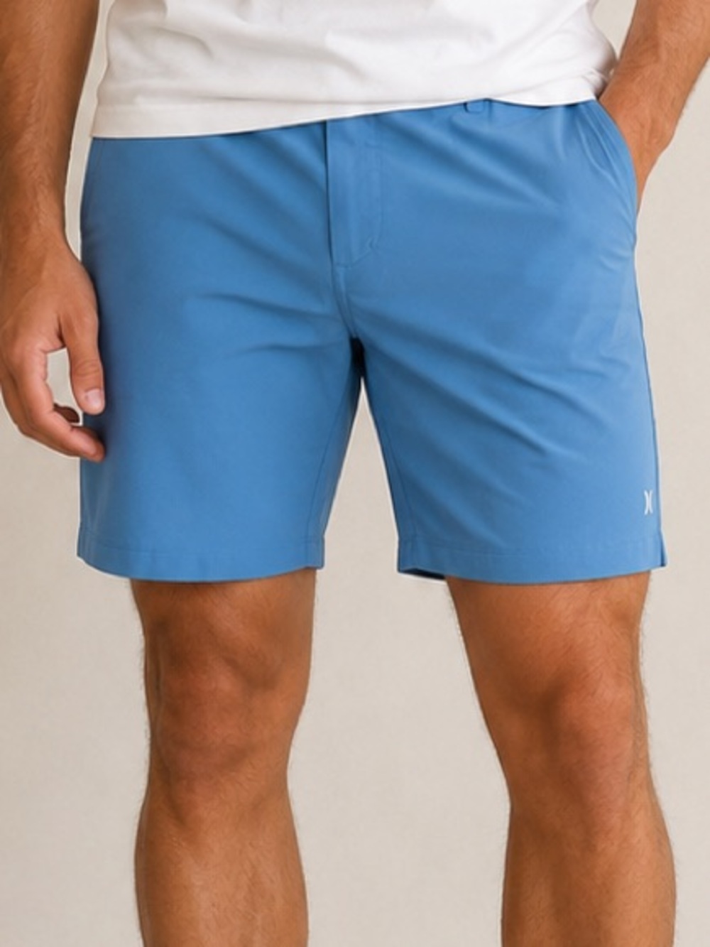 Hurley Hybrid Walk Shorts Men’s Size 40 Blue Stretch Boardshorts NWOT